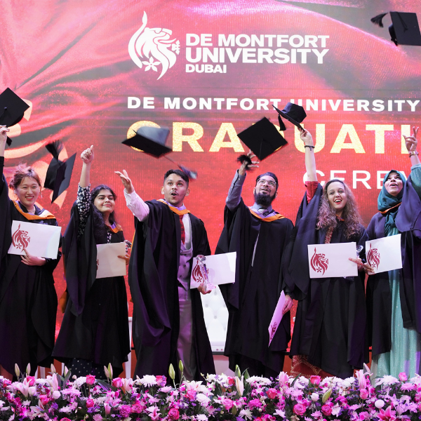 DMU Dubai celebrates first cohort of graduates in a graduation ceremony
